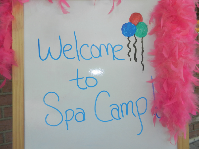 Spa Camp with the Spa Babies